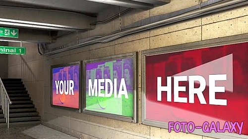 Urban Kiosk Mockup 1278488 - Project for After Effects 