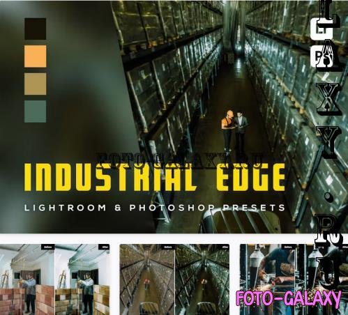 6 Industrial Edge Lightroom and Photoshop Presets - 4LW9XAB