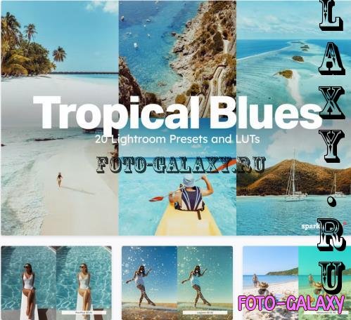 20 Tropical Blues Lightroom Presets - 244467967