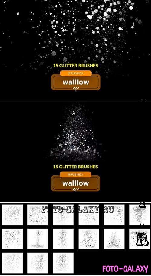 Glitter dust photoshop brushes - 244665382 - 2FEQ8QF