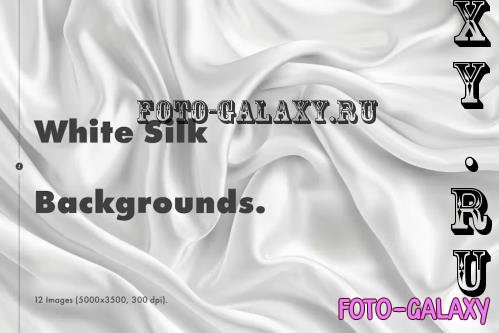 White Silk Backgrounds - JTBGP6H