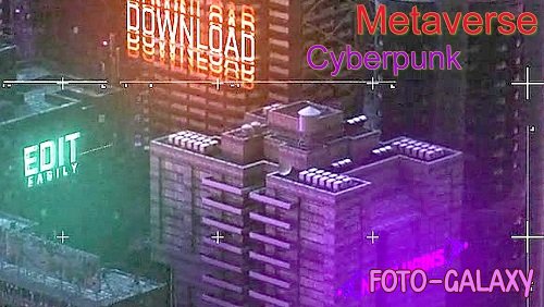 Metaverse Cyberpunk 1101285 - Project for After Effects