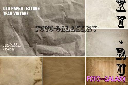 Old Paper Texture Tear Vintage Background - D2VHSGP