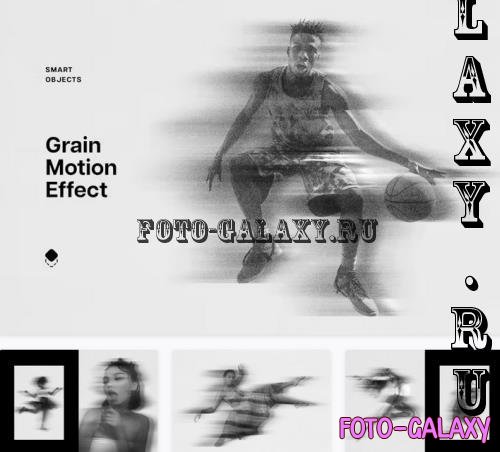Grain Motion Photo Effect - 244665262