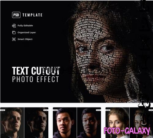 Text Cutout Photo Effect - ACCT7KT