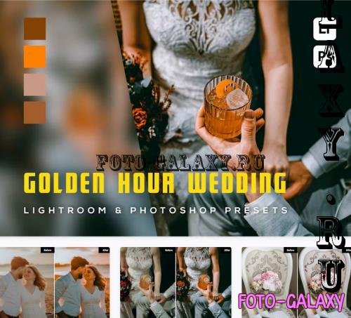6 Golden Hour Wedding Lightroom Presets - U4MW3XE