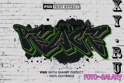 PSD Graffiti Text Effect Style - 244454822