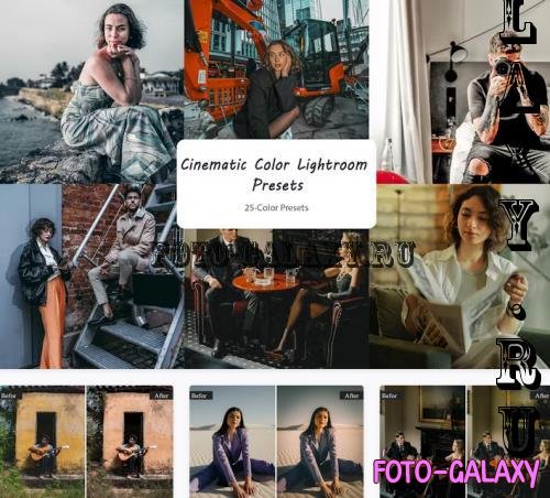 Cinematic Color Lightroom Presets - 7VZHQCY