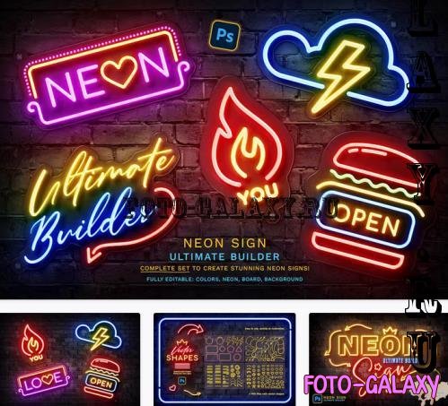 Neon Sign Ultimate Builder - 254627431