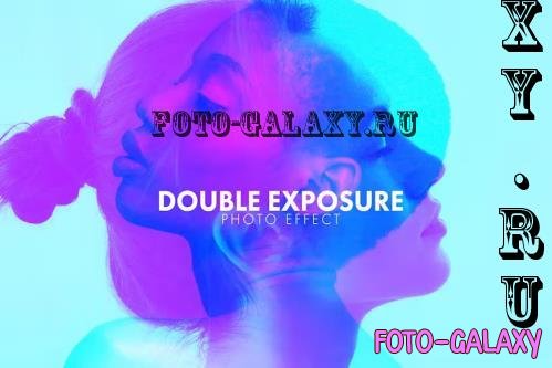 Double Basic Color Exposure Photo Effect - 8TB8K7E