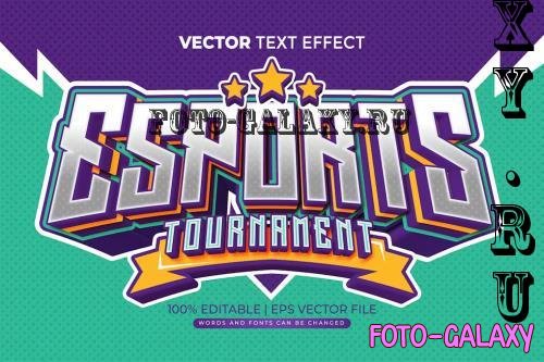 Esport Tournament Editable Text Effect - 8B7U3YQ