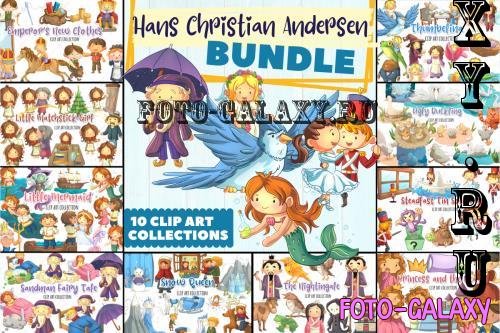 Classic Fairy Tale Clip Art Bundle - 20 Premium Graphics