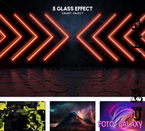 5 Glass Photo Effect - N2GM3WX
