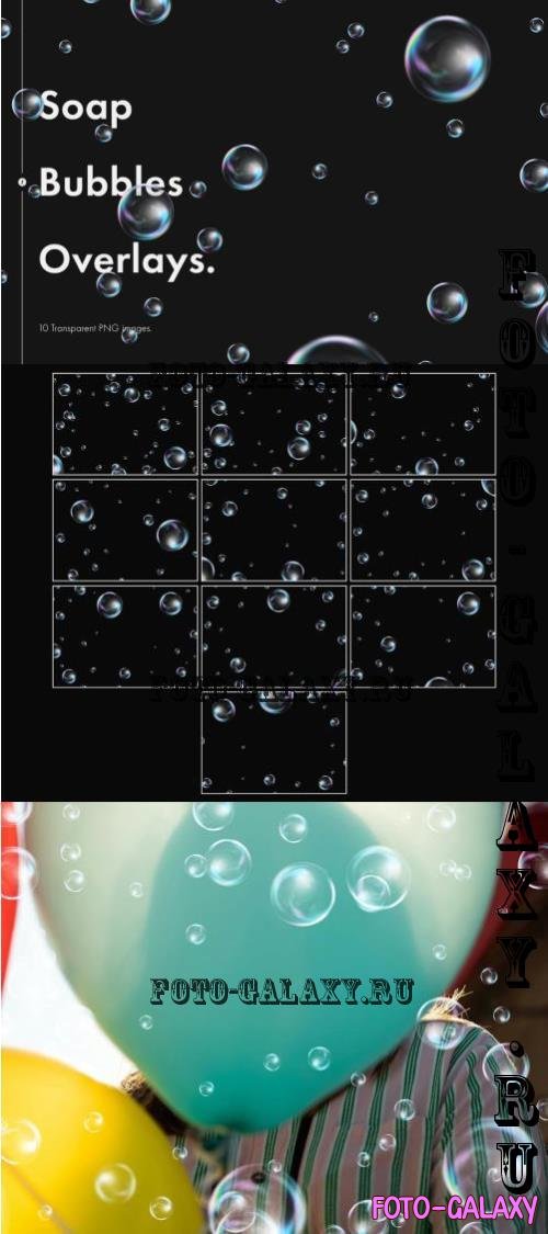 Soap Bubbles Overlays - YS72VN8