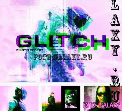 Distort Glitch Photo Effect - PYUR9TD