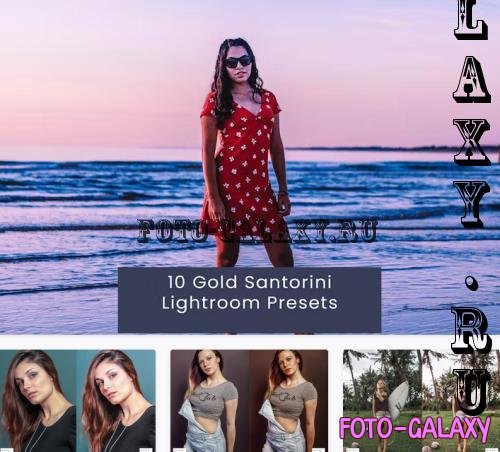 10 Gold Santorini Lightroom Presets - 7E9VDLG