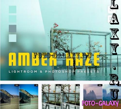 6 Amber Haze Lightroom and Photoshop Presets - 8ASXBRF