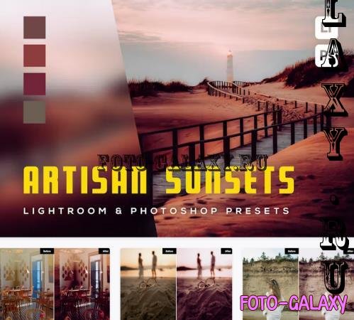 6 Artisan Sunsets Lightroom and Photoshop Presets - JSVDEEW