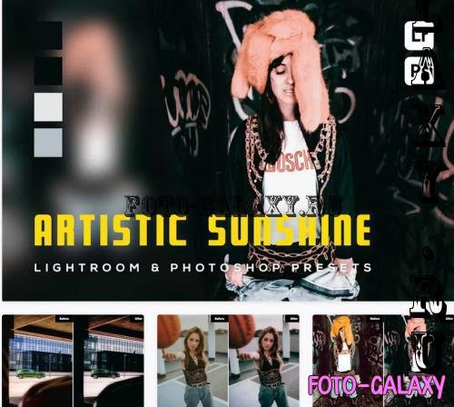 6 Artistic Sunshine Lightroom and Photoshop Preset - 2CP888Y