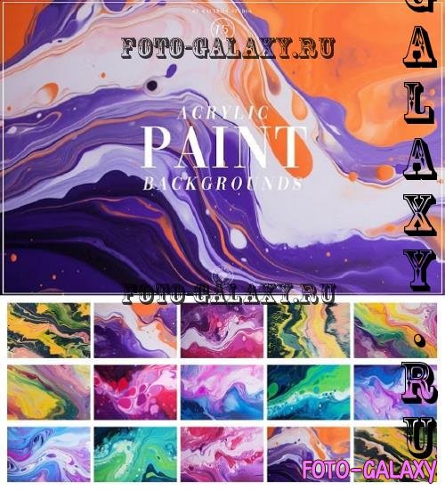 Acrylic Paint Backgrounds - 9STTP3E