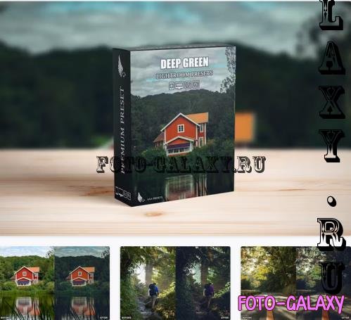 Deep Green Nature Lightroom Presets Pack - 53215030