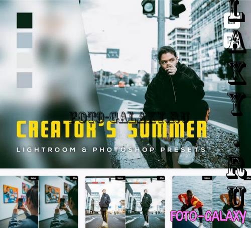 6 Creator's Summer Lightroom and Photoshop Presets - TQ7Q7N9