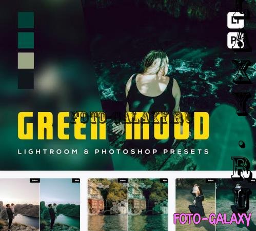 6  Green Mood Lightroom and Photoshop Presets - JL4KURK