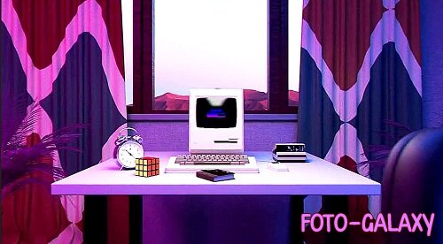 Retro 80's PC Intro 1763486 - Project for After Effects