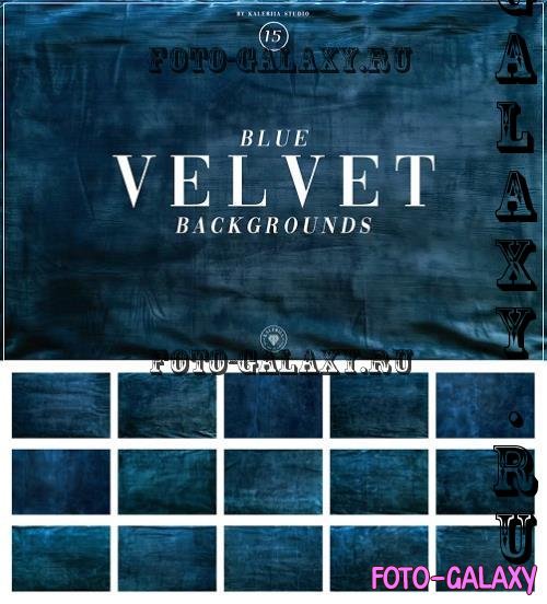 Blue Velvet Backgrounds - VKRU3SA