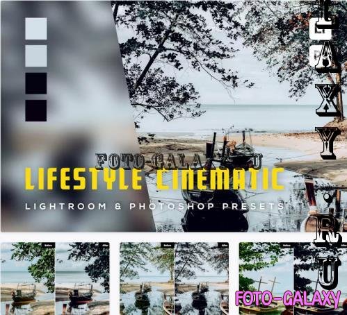 6 Lifestyle Cinematic Lightroom and Photoshop Presets - HAUXGH8