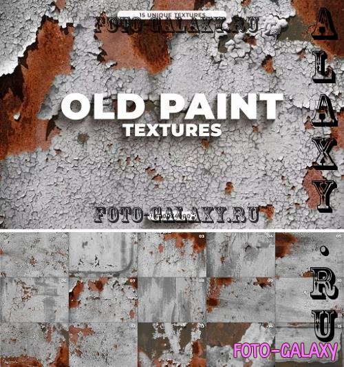 15 Old Paint Textures - MRF2RQC