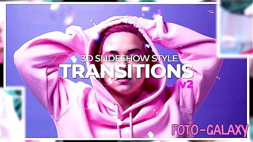 3D Slideshow Style Transitions V2 1108240 - Premiere Pro Presets