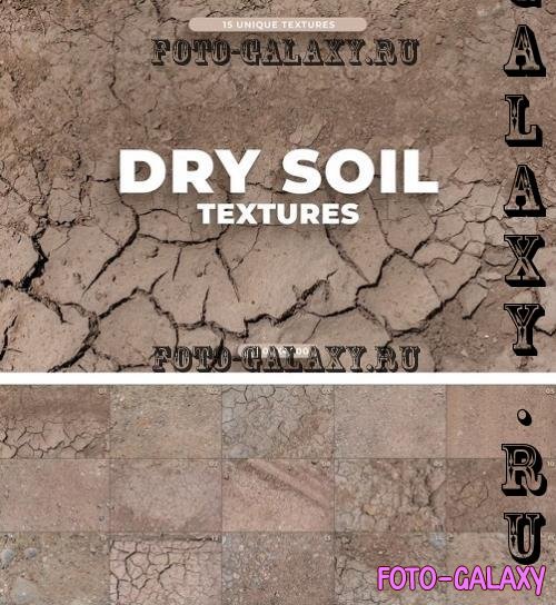 15 Dry Soil Textures - ZF6L5WZ