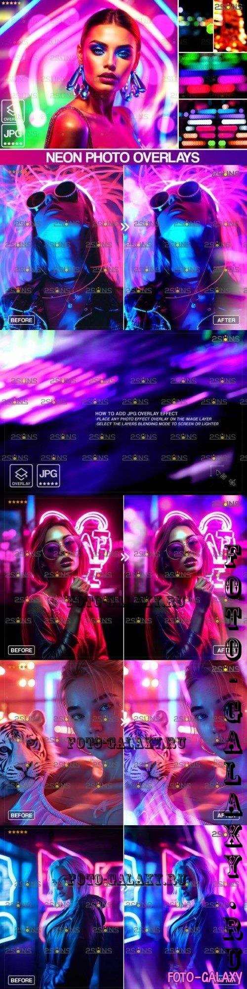 Neon photoshop overlays Bokeh Vol 03 - 280254728