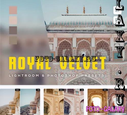 6 Royal Velvet Lightroom and Photoshop Presets - KBZPYD3