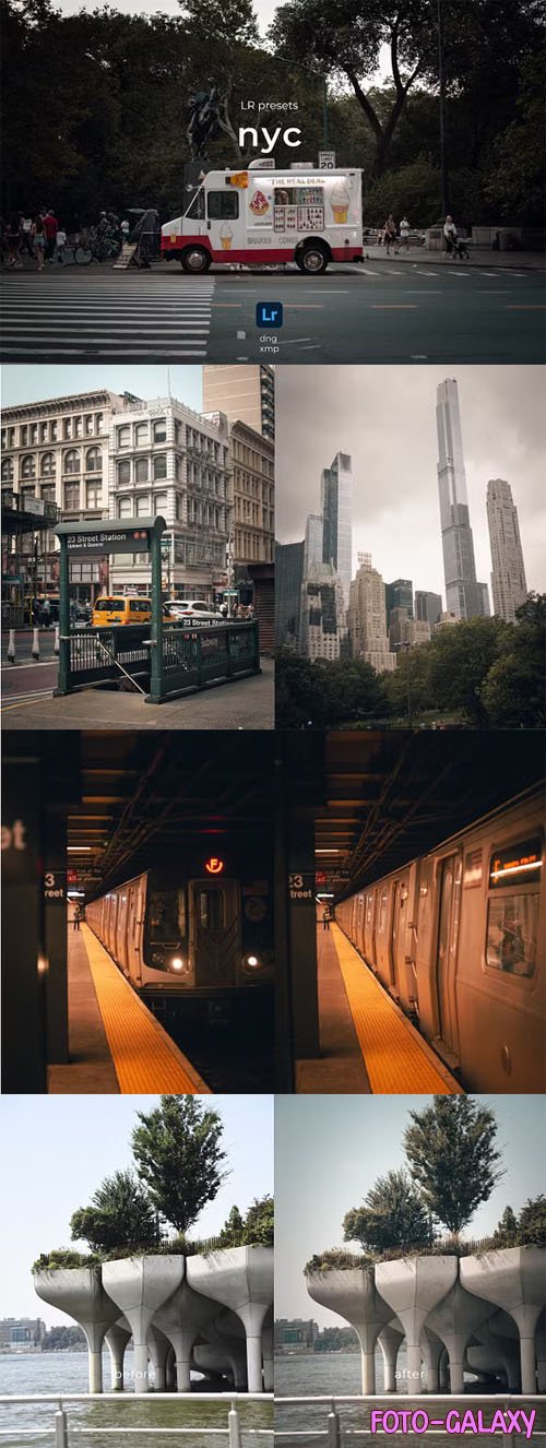 NYC - Mobile & Desktop Lightroom Presets Package