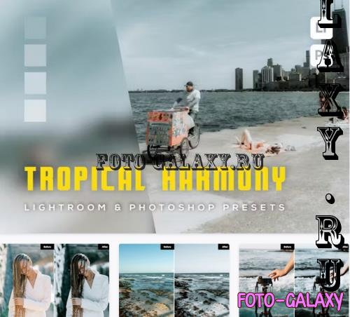6 Tropical Harmony Lightroom and Photoshop Presets - XPAZ68Y