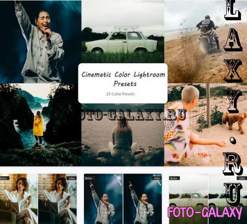 Cinematic Color Lightroom Presets - FCXVPVD