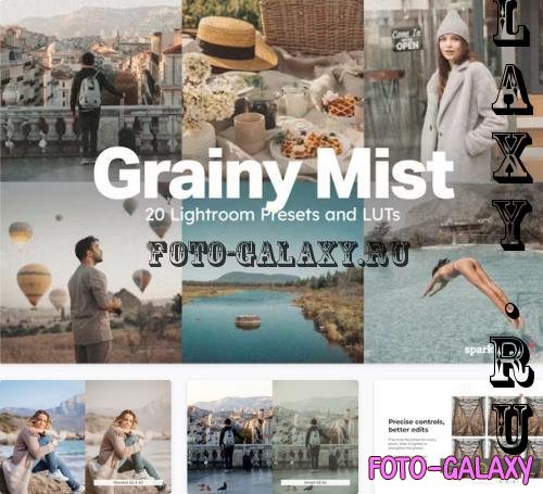 20 Grainy Mist Lightroom Presets LUT - 280821698