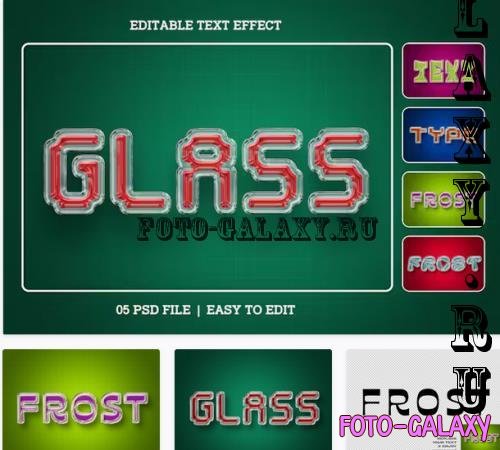 Colorful Glass Style Text Effect Set - UMUFWQW