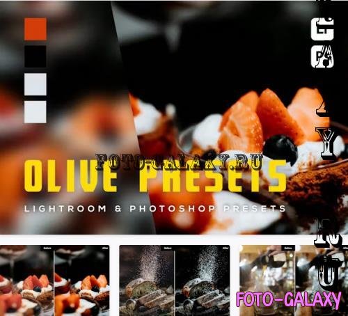 6 Olive Presets Lightroom and Photoshop Presets - QEPZHZV