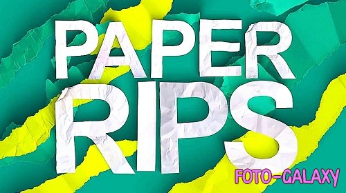 Paper Letters And Rips Mega Pack 2686506 - NEW Motion Graphics