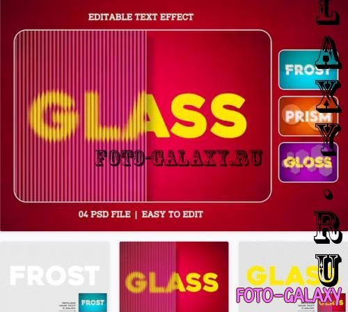 Frosted Glass Text Effect Set - Z858FUA