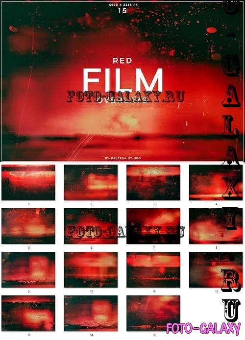 Red Film Overlays - 3Q7PEYB