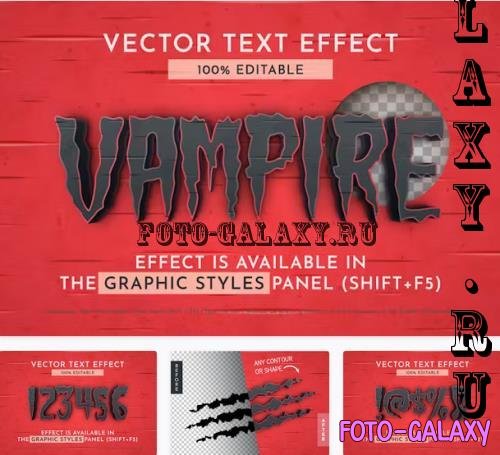 Vampire Editable Text Effect - 280101473 - KWNTQTJ