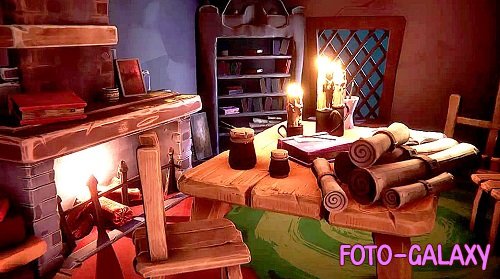 Stylized Wizard Room