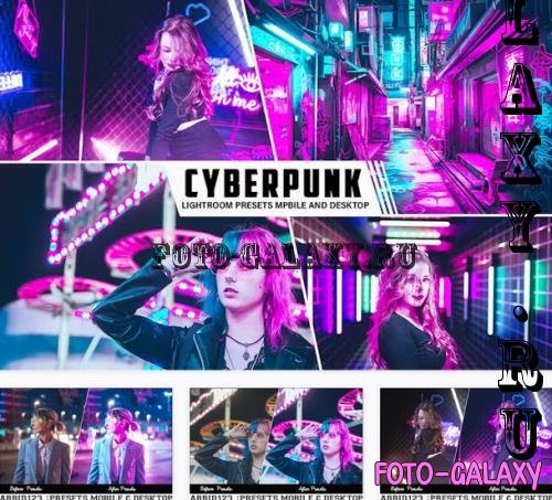 Cyberpunk Lightroom Presets Mobile And Desktop - XZWSQ2X