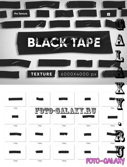 20 Black Tape Texture HQ - 281675251 - 33HS5CW