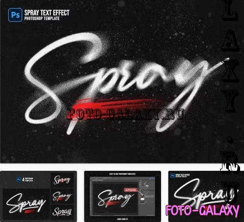 Spray Paint Text Effects - 280450885