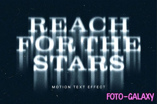 Motion Distort Text Effect for Photoshop